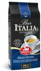 Акция на Кофе в зернах Saquella Bar Italia Gran Gusto 1кг (8002650000777) от Stylus