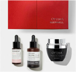 Акция на Keenwell Набор Optima Крем для лица 55 ml + Сыворотка для лица 30 ml + Сыворотка для глаз 15 ml от Stylus