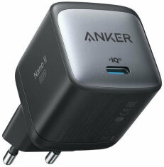 Акція на Anker Wall Charger USB-C PowerPort 713 Nano Ii 45W Black (A2664G11) від Y.UA