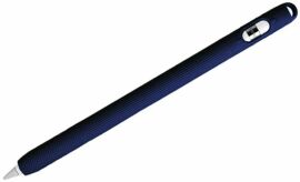 Акція на Чохол для стілуса COTEetCI Solid Silicone Cover для Apple Pencil 2 Dark Blue (CS7082(2-D)-BL) від Y.UA