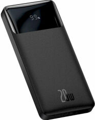 Акция на Baseus Power Bank 10000mAh Bipow Display 20W Black (PPDML-L01/PPBD050301) от Y.UA