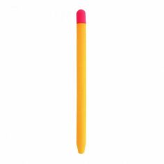Акція на Чохол для стілусу Goojodoq Matt 2 Golor Tpu для Apple Pencil 2 Yellow/Pink (1005002071193896YP) від Y.UA