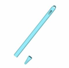 Акція на Чохол для стілуса COTEetCI Solid Silicone Cover для Apple Pencil 2 Blue (CS7082(2-D)-QB) від Y.UA