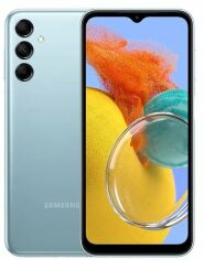 Акція на Samsung Galaxy M14 5G 4/128Gb Light Blue M146B (UA UCRF) від Y.UA