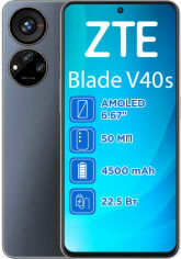 Акція на Zte Blade V40s 6/128Gb Black (UA UCRF) від Y.UA