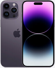 Акція на Apple iPhone 14 Pro Max 512GB Deep Purple (MQAM3) від Y.UA