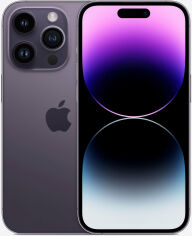 Акция на Apple iPhone 14 Pro 512GB Deep Purple (MQ293) от Y.UA
