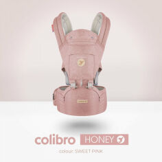 Акция на Ерго-рюкзак Colibro Honey Sweet pink, рожевий от Y.UA