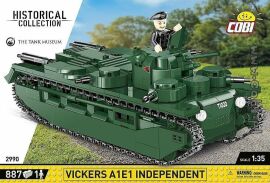 Акція на Конструктор Cobi Перша Світова Війна Танк Vickers A1E1 INDEPENDENT, 887 деталей від Y.UA
