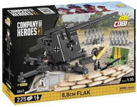 Акція на Конструктор Cobi Company of Heroes 3 Зенітна гармата FlaK 88-мм, 225 деталей від Y.UA