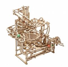 Акція на Механічний 3D пазл Ugears Марбл-траса Ступінчастий витяг (70157) від Y.UA