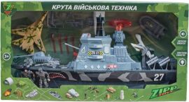 Акция на Ігровий набір Zipp Toys Z military team Військовий корабель от Y.UA