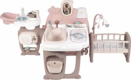 Акція на Ігровий центр Smoby Toys Baby Nurse Кімната малюка з кухнею, ванною, спальнею та аксесуарами (220376) від Y.UA