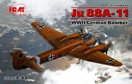 Акція на Німецький бомбардувальник Ju 88A-11, Wwii German Bomber (ICM48235) від Y.UA