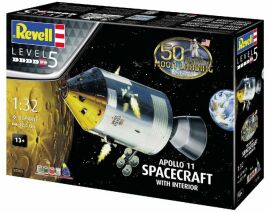 Акция на Збірна модель Revell набір Командний модуль Колумбія місії Аполлон 11. До 50-річчя висадки на Місяць. рівень 5 масштаб 1:32 от Y.UA