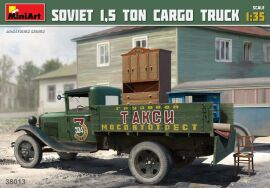 Акція на Збірна модель MiniArt Радянський 1,5 тонна вантажівка (MA38013) від Y.UA