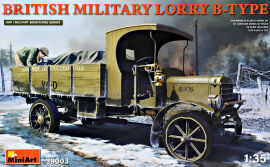 Акція на Британський вантажний автомобіль Miniart Першої світової війни B-Type від Y.UA