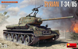 Акция на Танк Miniart Т-34/85 війна у Сирії от Y.UA
