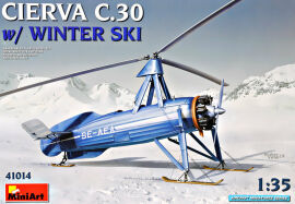 Акція на Автожир Miniart Avro Cierva C.30 із зимовими лижами від Y.UA
