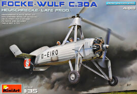 Акция на Розвідувальний Автожир Miniart Focke Wulf Fw C.30A Heuschrecke пізнього виробництва от Y.UA
