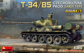 Акція на Танк Т-34-85 Чехословацького виробництва ранній з інтер'єром від Y.UA