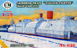 Акція на Модель броньованого поїзда Umt Fascism Fighter (базовий варіант) від Y.UA