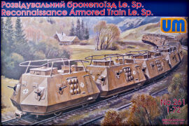 Акція на Розвідувальний бронепоїзд Unimodels Le.Sp від Y.UA
