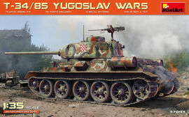 Акція на Модель Miniart Танк Т-34/85 війна в Югославії (MA37093) від Y.UA