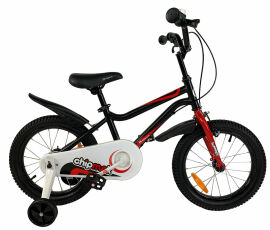 Акция на Велосипед дитячий RoyalBaby Chipmunk Mk 18" Official Ua чорний от Y.UA