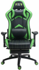 Акція на Крісло Gt Racer X-2534-F Black / Green від Y.UA