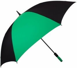 Акція на Протівоштормовой парасолька-тростина чоловічий механічний Fulton комбінований (FULS837-Black-Green) від Y.UA