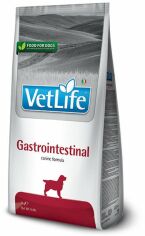 Акція на Сухий корм для собак Farmina Vet Life Gastrointestinal дієтичне харчування при захворюванні ШКТ 2 кг (160,377) від Y.UA