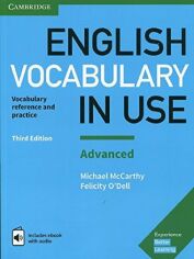 Акція на English Vocabulary in Use 3rd Edition Advanced with Answers with eBook від Y.UA