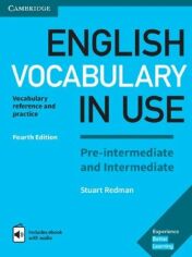 Акция на English Vocabulary in Use 4th Edition Pre-Intermediate and Intermediate with Answers with eBook от Y.UA