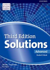 Акция на Solutions 3rd Edition Advanced: Student's Book от Y.UA