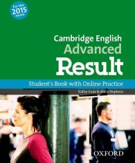 Акція на Cambridge English Advanced Result: Student's Book with Online Skills Практика від Y.UA