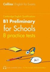 Акція на Collins Cambridge English: B1 Preliminary for Schools — 8 Практичні тести Volume 1 від Y.UA