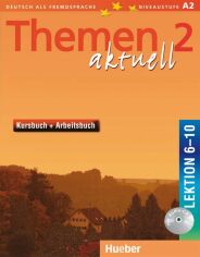 Акція на Themen aktuell 2: Kursbuch und Arbeitsbuch mit Audio-CD, Lektion 6-10 від Y.UA