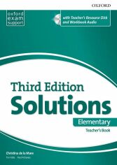 Акція на Solutions 3rd Edition Elementary: Teacher's Guide with Teacher's Resource Disk від Y.UA