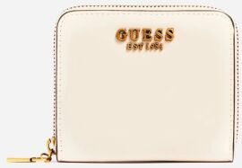 Акция на Жіночий гаманець Guess Laurel Slg Small Zip Around молочний (SWVB8500370-LGR) от Y.UA