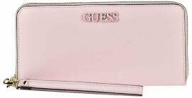 Акция на Жіночий гаманець Guess Central City Slg Lrg Zip Arnd бежевий (SWVG8109460-BLS) от Y.UA