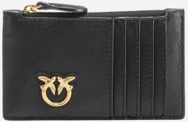 Акция на Жіночий гаманець Pinko Airone Cardholder Vitello Seta чорний (100251A0F1Z99Q) от Y.UA