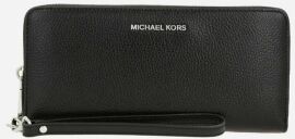 Акция на Жіночий гаманець Michael Kors Travel Continental чорний (34F9SM9E9L001) от Y.UA
