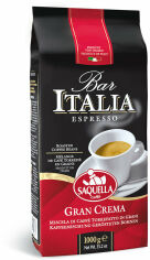 Акція на Кава в зернах Saquella Bar Italia Gran Crema 1 кг (8002650000753) від Y.UA
