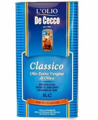 Акція на Оливково-соняшникова олія De Cecco Extra Vergine Classico 5 л для смаження (WT4209) від Y.UA