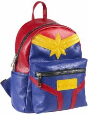 Акція на Рюкзак Cerda Captain Marvel Casual Fashion Faux-Leather Backpack від Y.UA