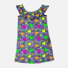 Акція на Дитяче літнє плаття для дівчинки Носи своє 6027-002 98 см Сердечка (p-2625-74817) від Rozetka