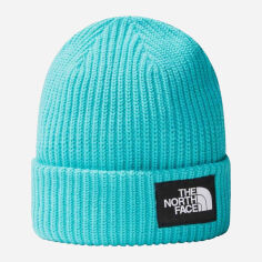 Акция на Шапка The North Face Salty Dog Beanie NF0A3FJWI0T1 One Size Блакитна от Rozetka