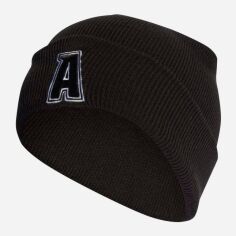 Акция на Шапка Adidas Beanie Cuff Var IB3236 58 Black от Rozetka