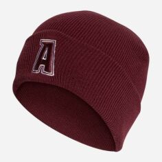 Акция на Шапка Adidas Beanie Cuff Var IJ7299 54 Shadow red от Rozetka